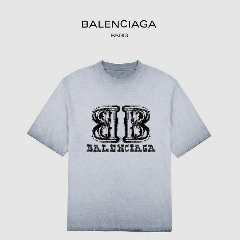 Wholesale Cheap B alenciaga Short Sleeve T-Shirts for Sale