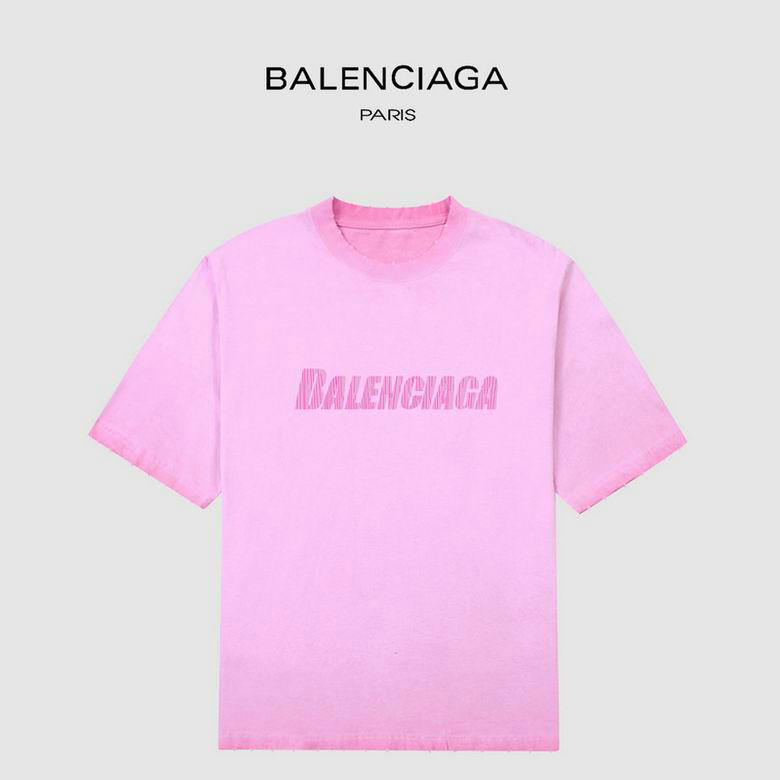 Wholesale Cheap B alenciaga Short Sleeve T-Shirts for Sale