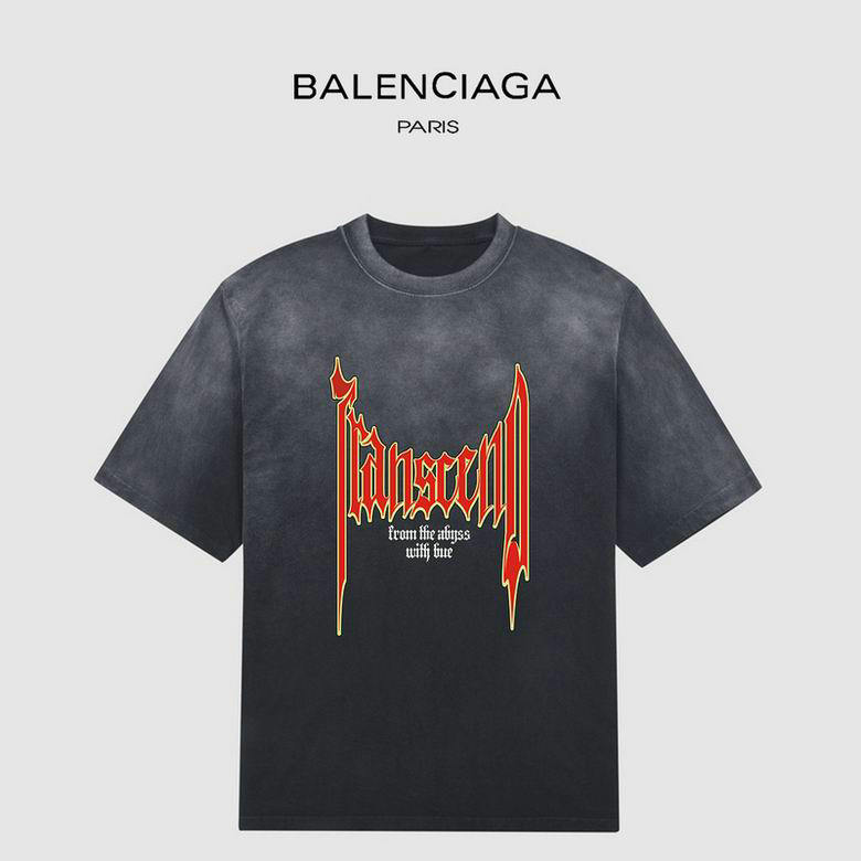 Wholesale Cheap B alenciaga Short Sleeve T-Shirts for Sale