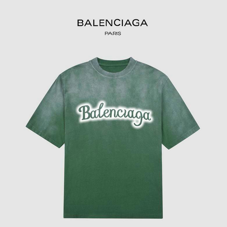 Wholesale Cheap B alenciaga Short Sleeve T-Shirts for Sale