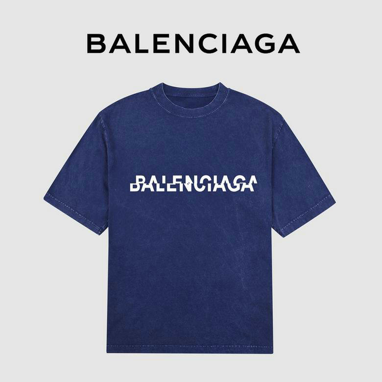 Wholesale Cheap B alenciaga Short Sleeve T-Shirts for Sale