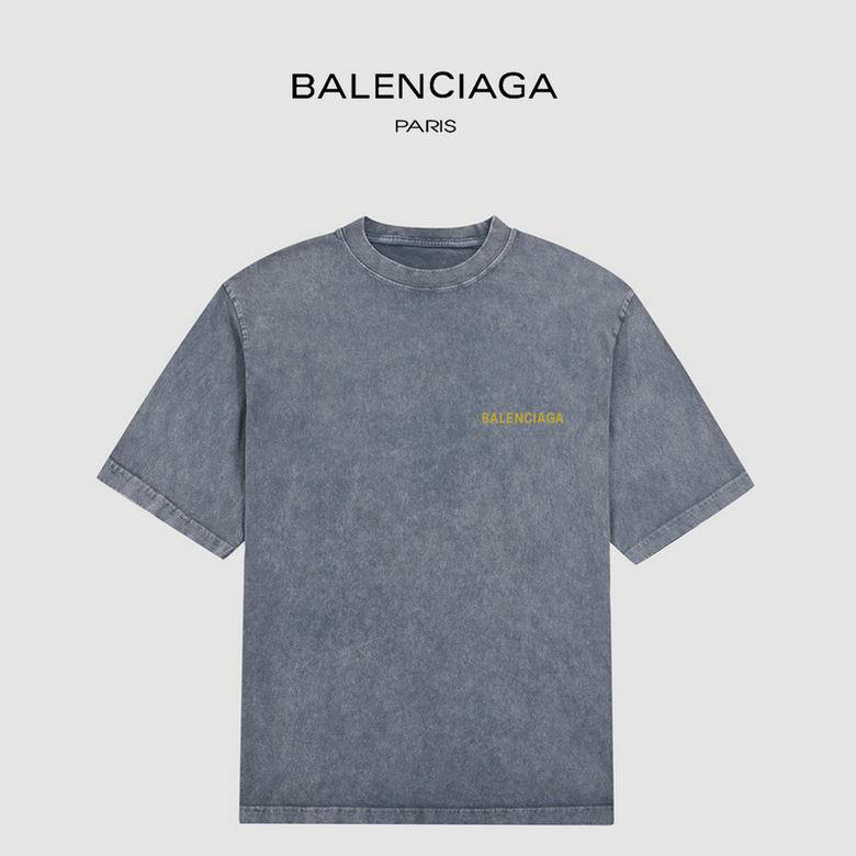 Wholesale Cheap B alenciaga Short Sleeve T-Shirts for Sale