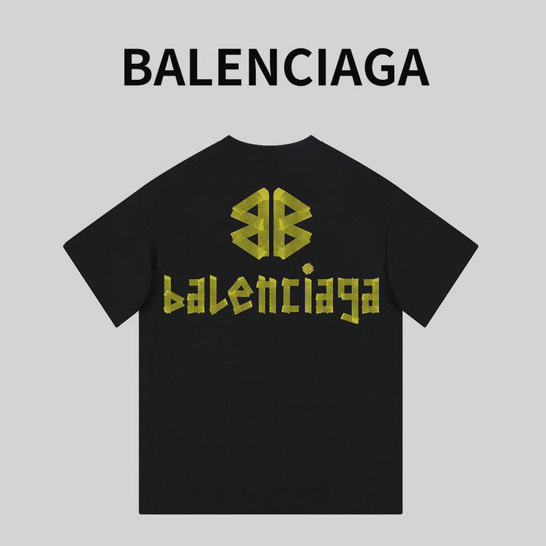 Wholesale Cheap B alenciaga Short Sleeve T-Shirts for Sale