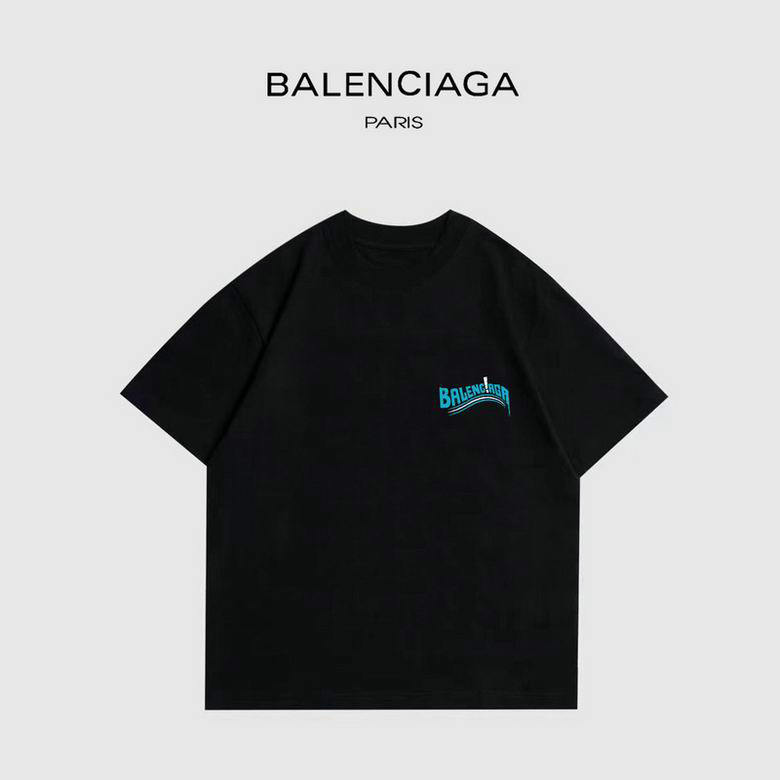 Wholesale Cheap B alenciaga Short Sleeve T-Shirts for Sale