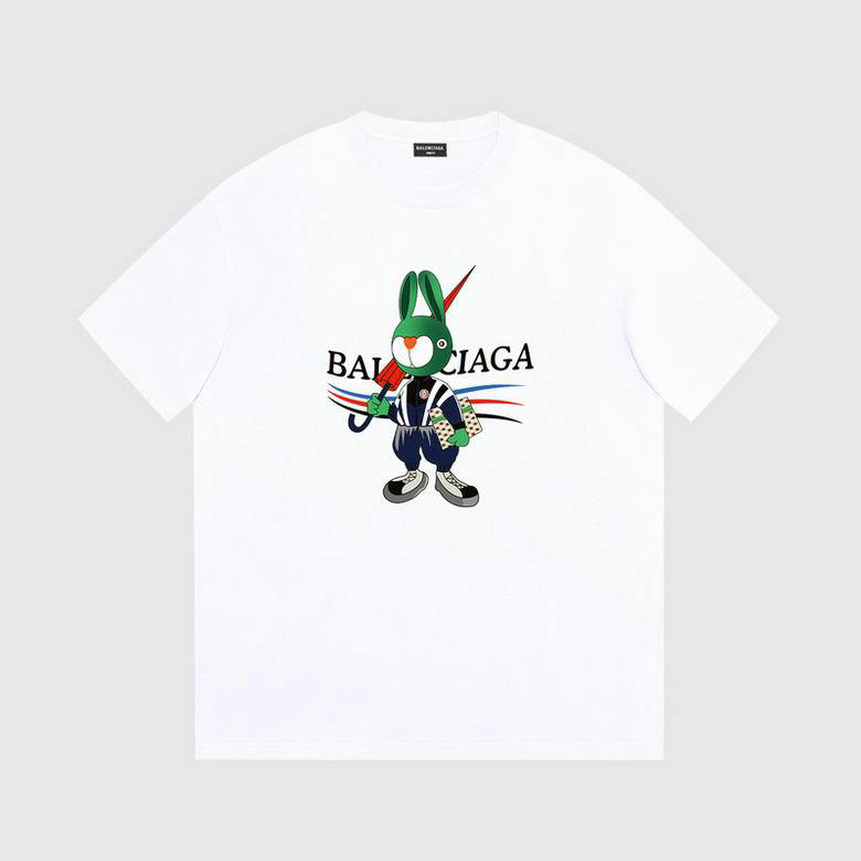 Wholesale Cheap B alenciaga Short Sleeve T-Shirts for Sale