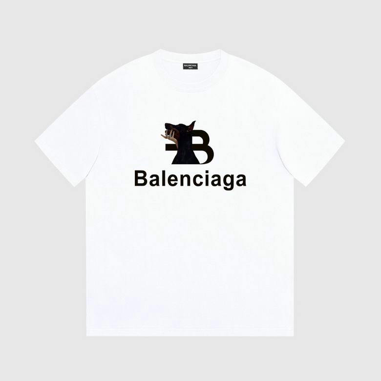 Wholesale Cheap B alenciaga Short Sleeve T-Shirts for Sale