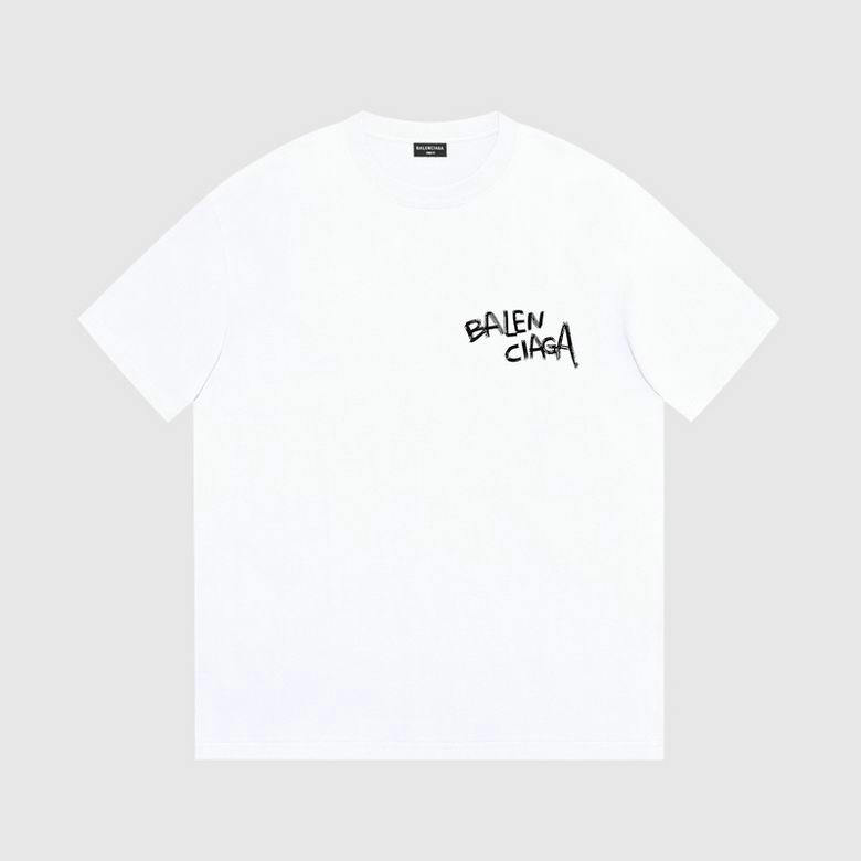 Wholesale Cheap B alenciaga Short Sleeve T-Shirts for Sale