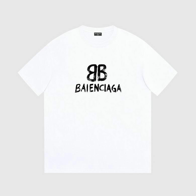 Wholesale Cheap B alenciaga Short Sleeve T-Shirts for Sale