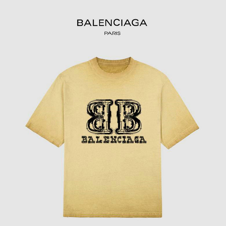 Wholesale Cheap B alenciaga Short Sleeve T-Shirts for Sale