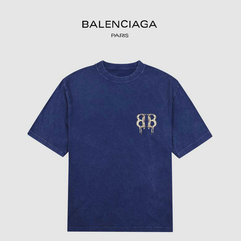 Wholesale Cheap B alenciaga Short Sleeve T-Shirts for Sale
