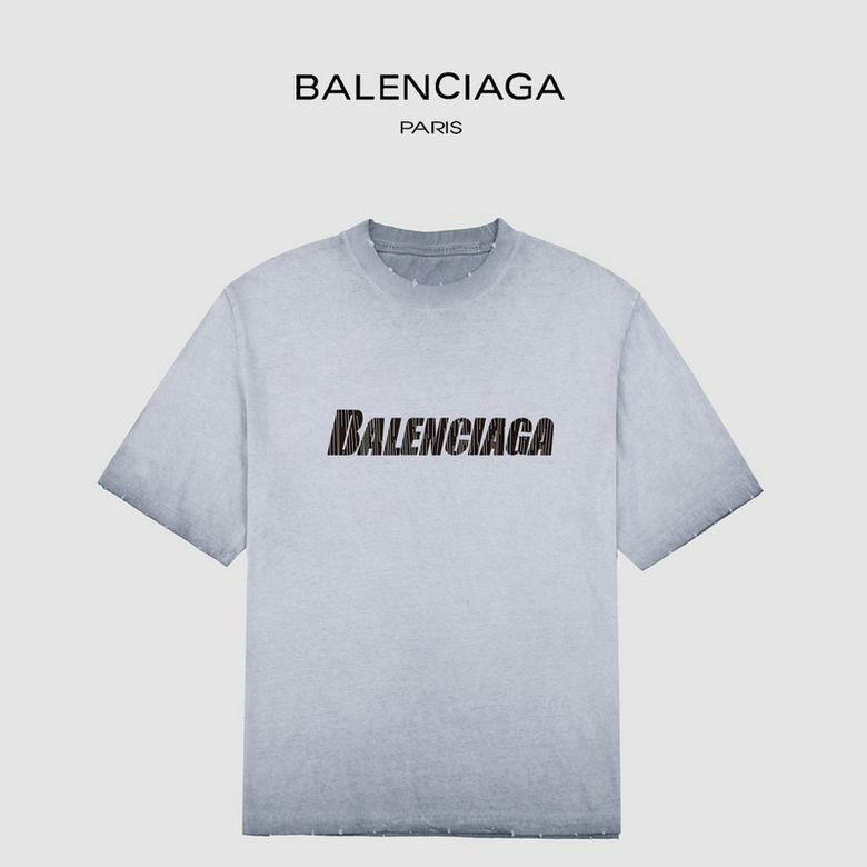 Wholesale Cheap B alenciaga Short Sleeve T-Shirts for Sale