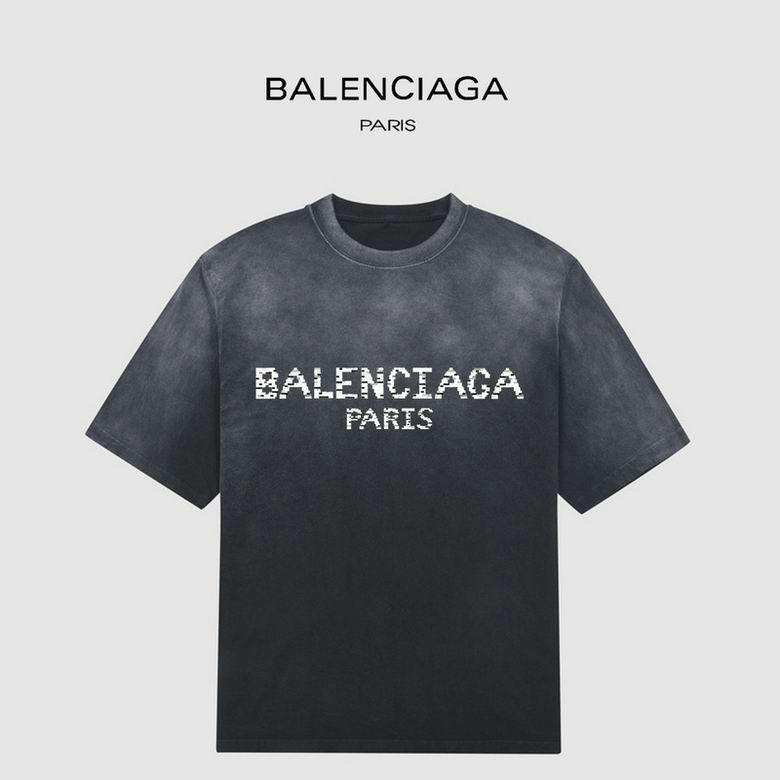 Wholesale Cheap B alenciaga Short Sleeve T-Shirts for Sale