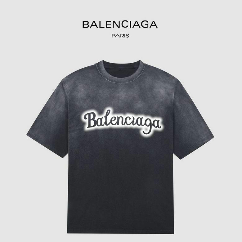 Wholesale Cheap B alenciaga Short Sleeve T-Shirts for Sale