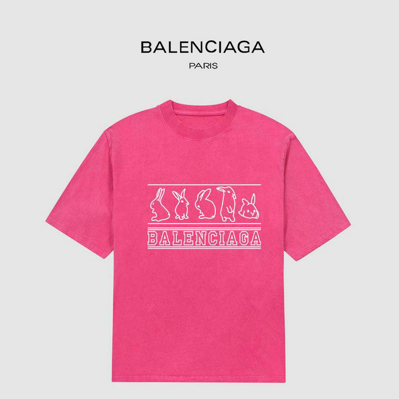 Wholesale Cheap B alenciaga Short Sleeve T-Shirts for Sale