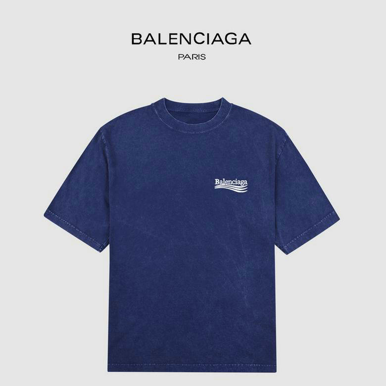 Wholesale Cheap B alenciaga Short Sleeve T-Shirts for Sale