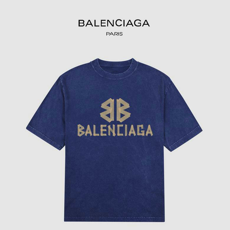Wholesale Cheap B alenciaga Short Sleeve T-Shirts for Sale