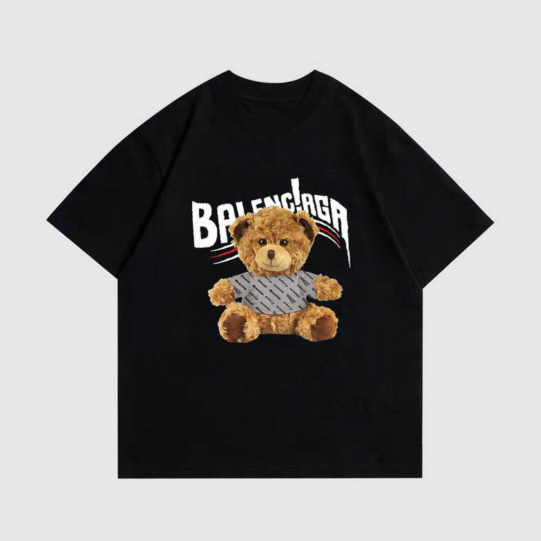 Wholesale Cheap B alenciaga Short Sleeve T-Shirts for Sale