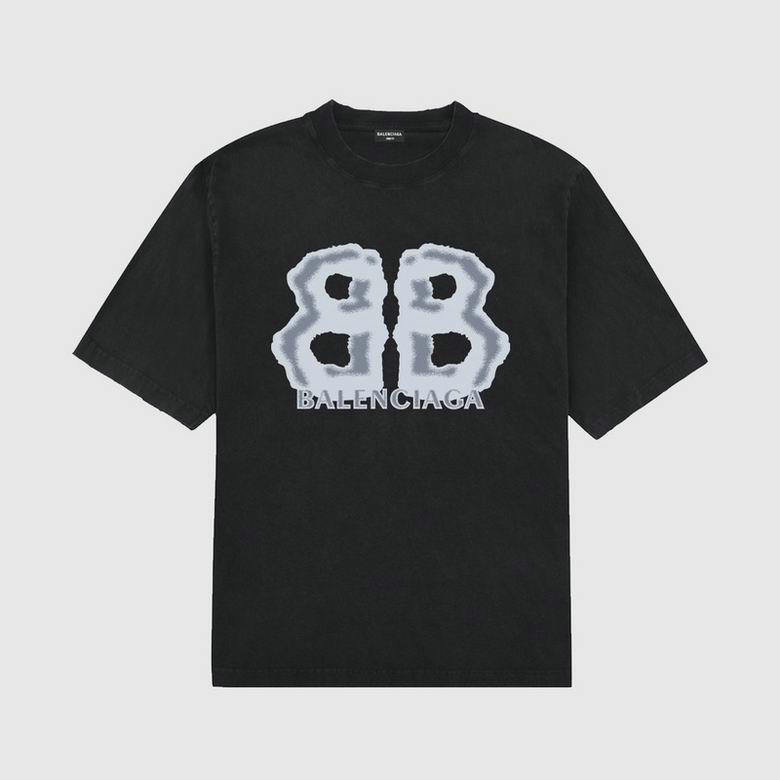 Wholesale Cheap B alenciaga Short Sleeve T-Shirts for Sale