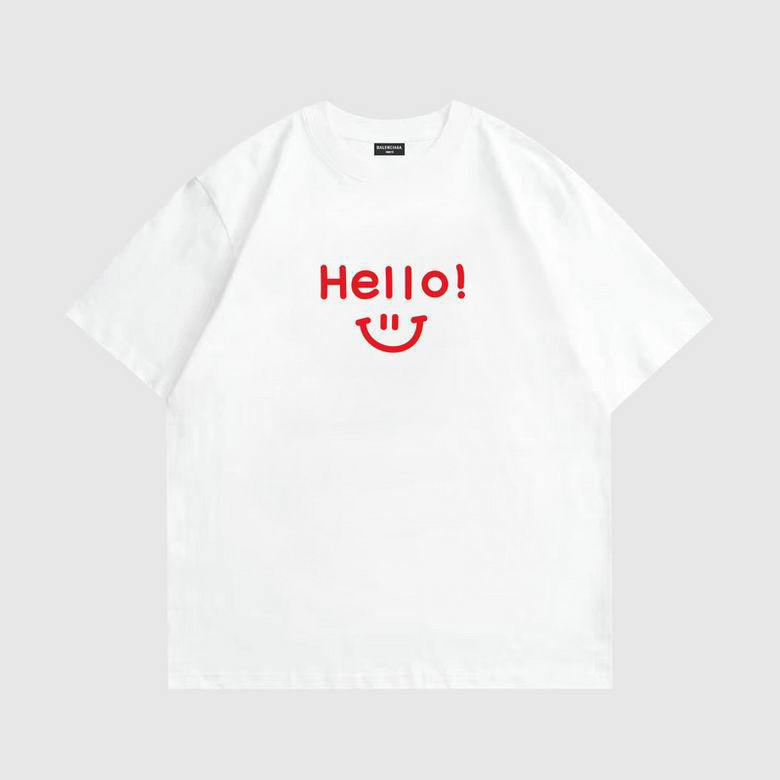 Wholesale Cheap B alenciaga Short Sleeve T-Shirts for Sale