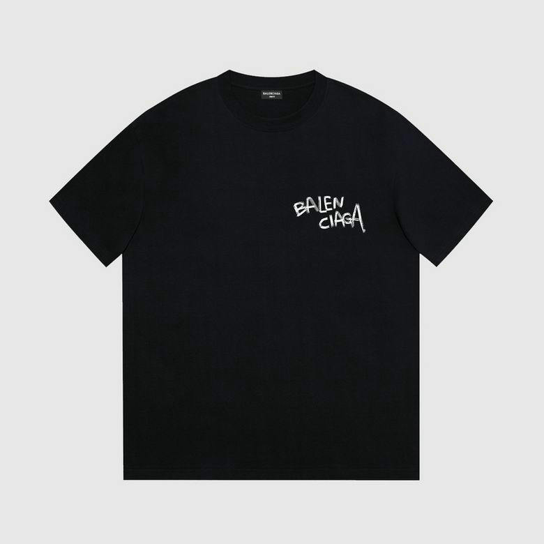 Wholesale Cheap B alenciaga Short Sleeve T-Shirts for Sale