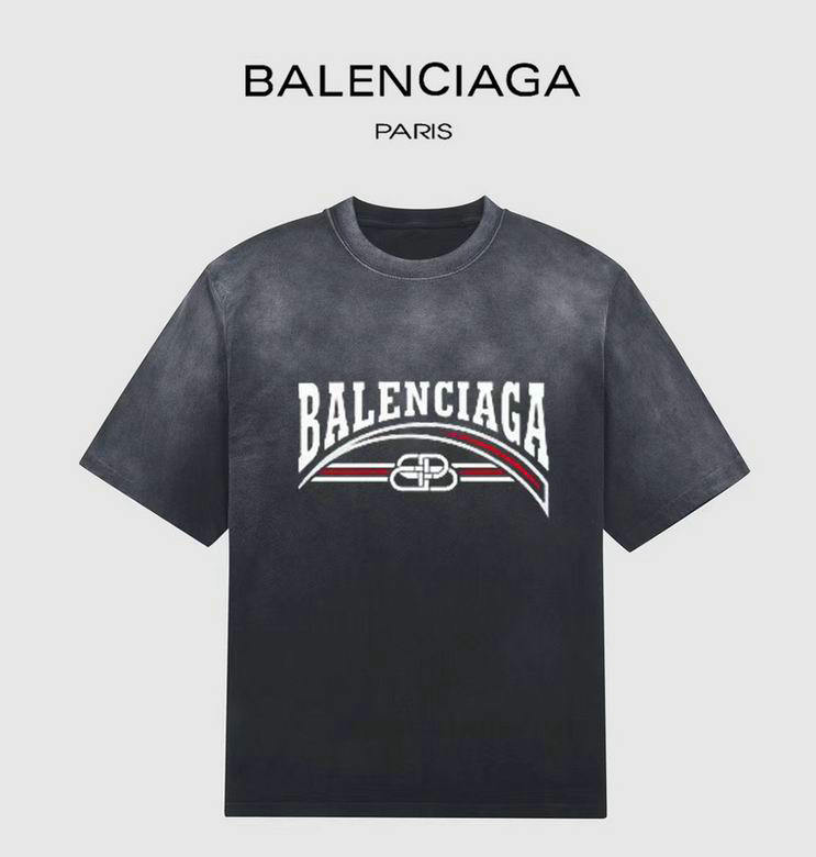 Wholesale Cheap B alenciaga Short Sleeve T-Shirts for Sale