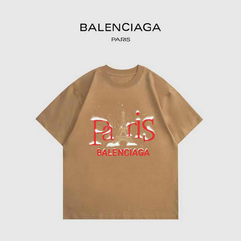 Wholesale Cheap B alenciaga Short Sleeve T-Shirts for Sale