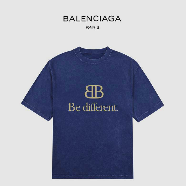 Wholesale Cheap B alenciaga Short Sleeve T-Shirts for Sale