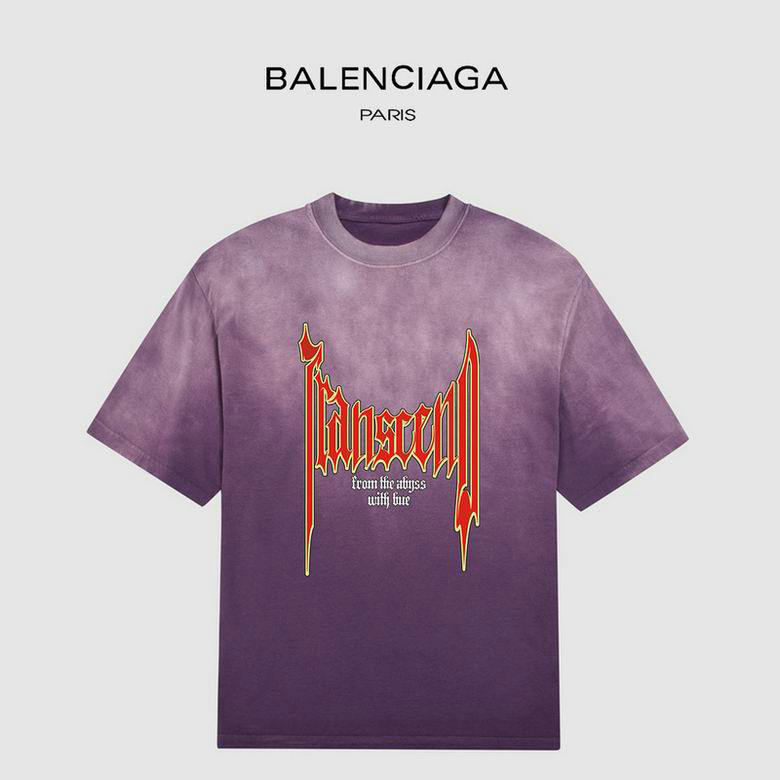 Wholesale Cheap B alenciaga Short Sleeve T-Shirts for Sale