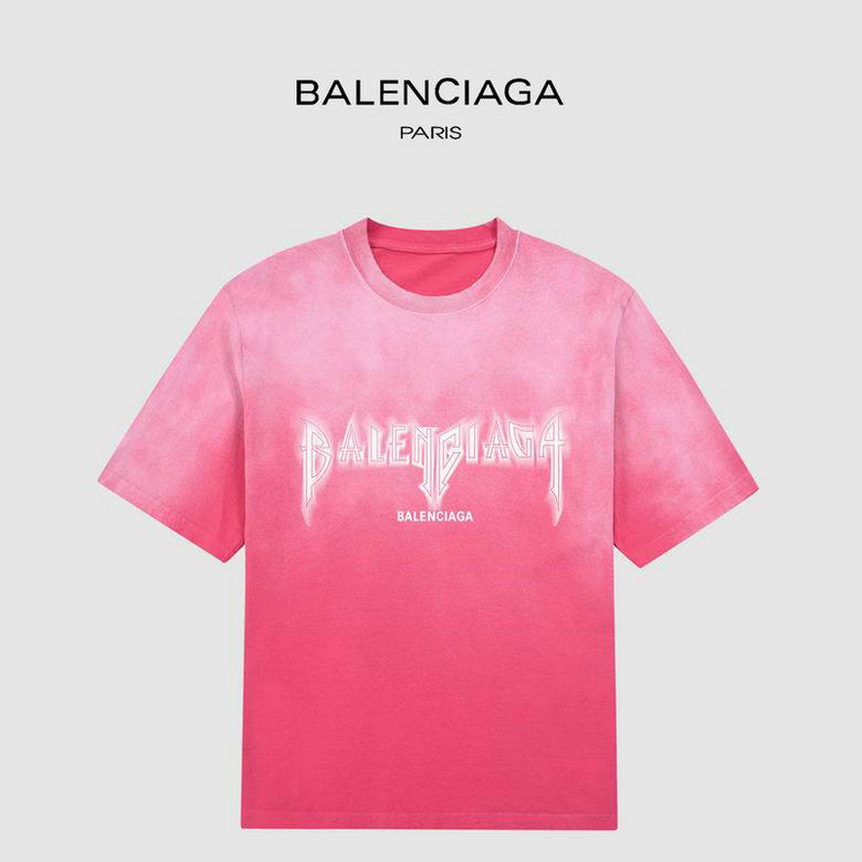 Wholesale Cheap B alenciaga Short Sleeve T-Shirts for Sale