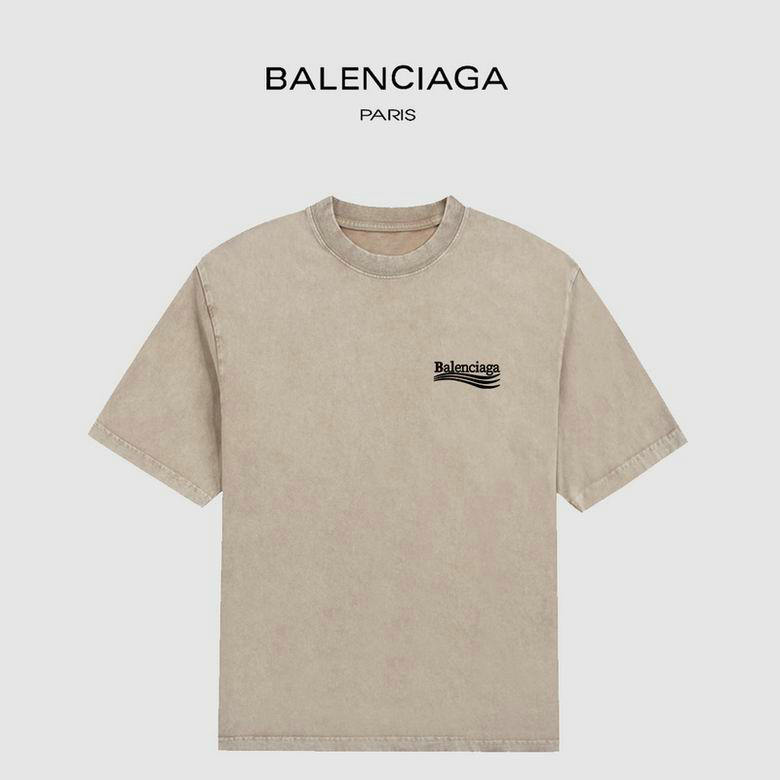 Wholesale Cheap B alenciaga Short Sleeve T-Shirts for Sale
