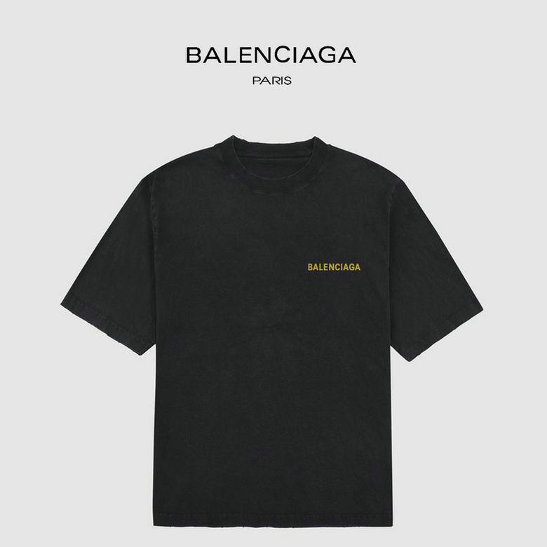 Wholesale Cheap B alenciaga Short Sleeve T-Shirts for Sale