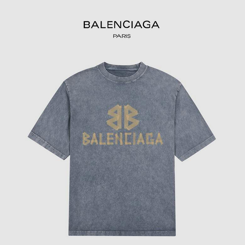 Wholesale Cheap B alenciaga Short Sleeve T-Shirts for Sale