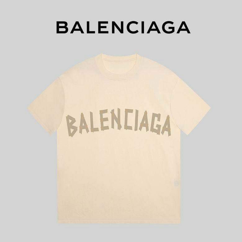Wholesale Cheap B alenciaga Short Sleeve T-Shirts for Sale