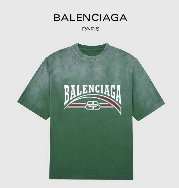 Wholesale Cheap B alenciaga Short Sleeve T-Shirts for Sale