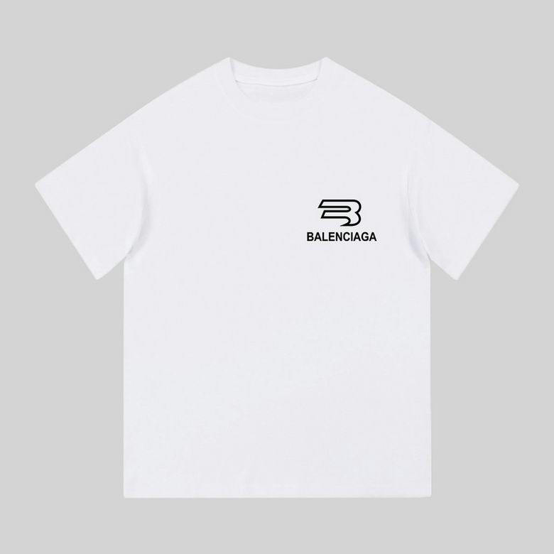 Wholesale Cheap B alenciaga Short Sleeve T-Shirts for Sale