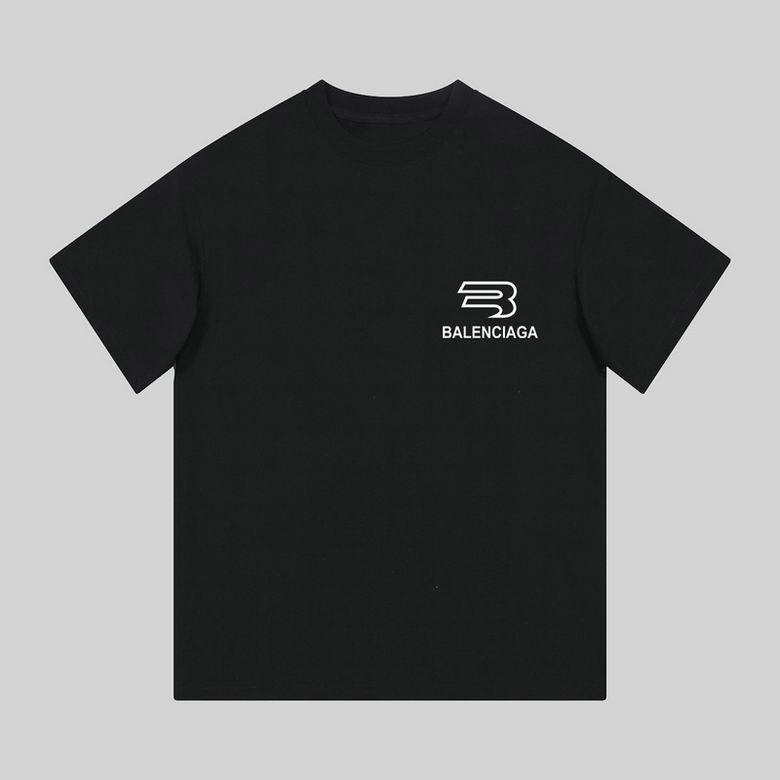 Wholesale Cheap B alenciaga Short Sleeve T-Shirts for Sale