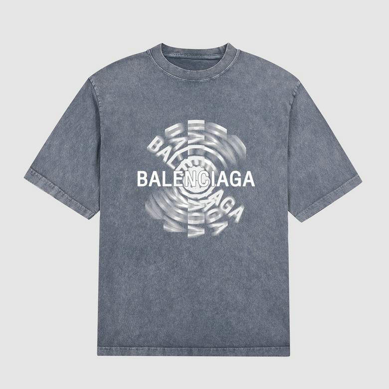Wholesale Cheap B alenciaga Short Sleeve T-Shirts for Sale