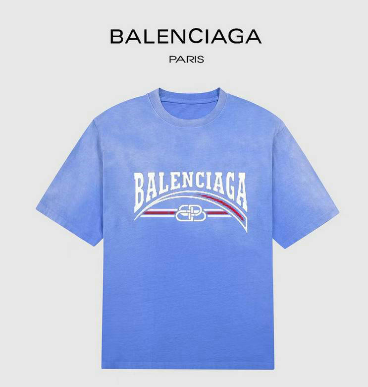 Wholesale Cheap B alenciaga Short Sleeve T-Shirts for Sale