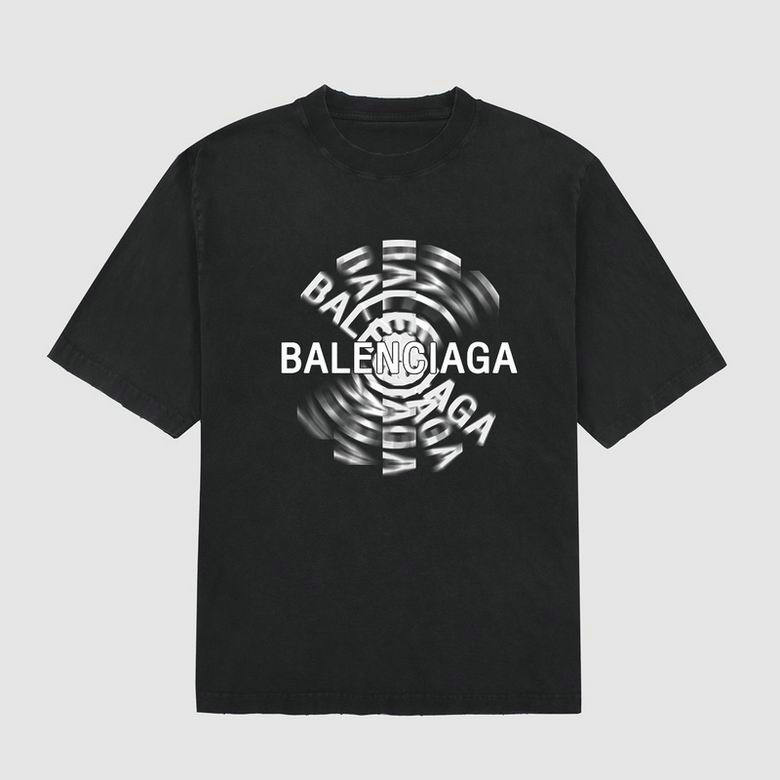 Wholesale Cheap B alenciaga Short Sleeve T-Shirts for Sale