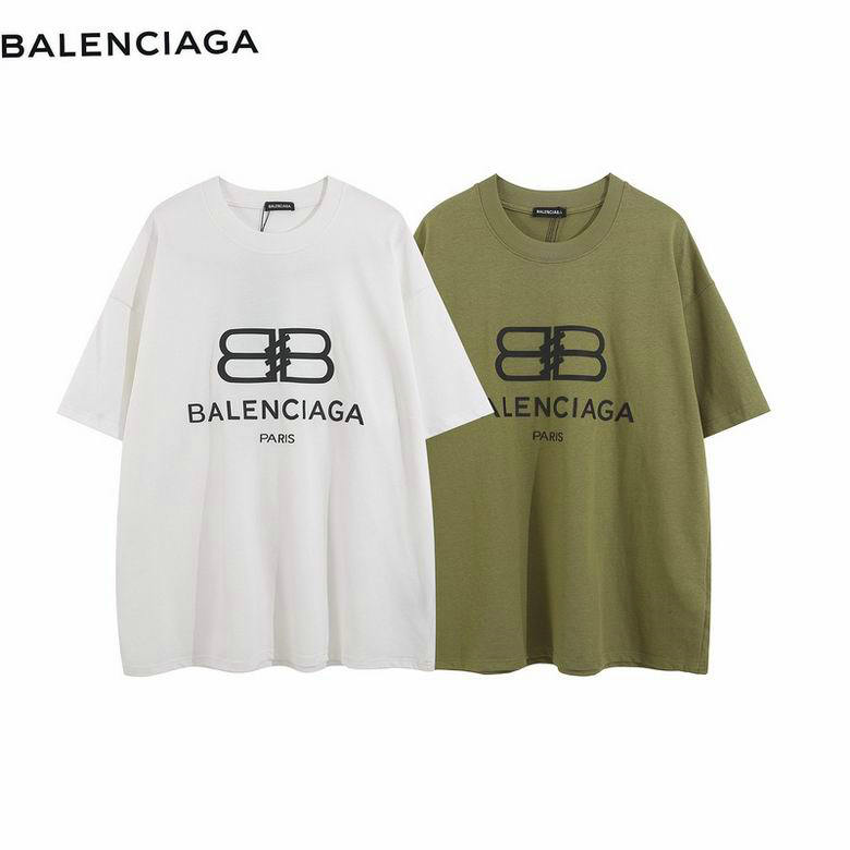 Wholesale Cheap Balenciaga Women's Short Sleeve T shirts for Sale