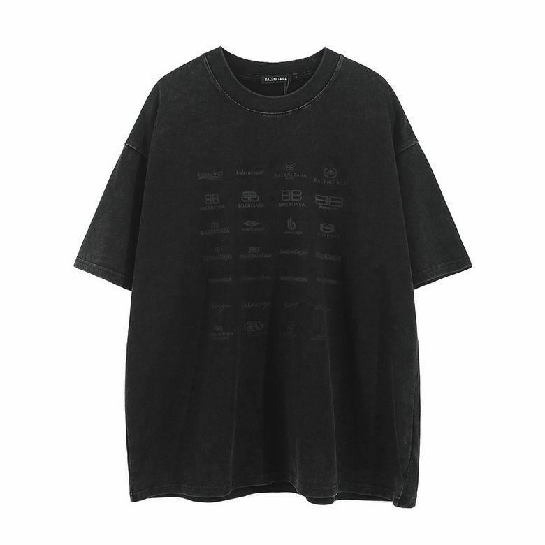 Wholesale Cheap Balenciaga Women's Short Sleeve T shirts for Sale