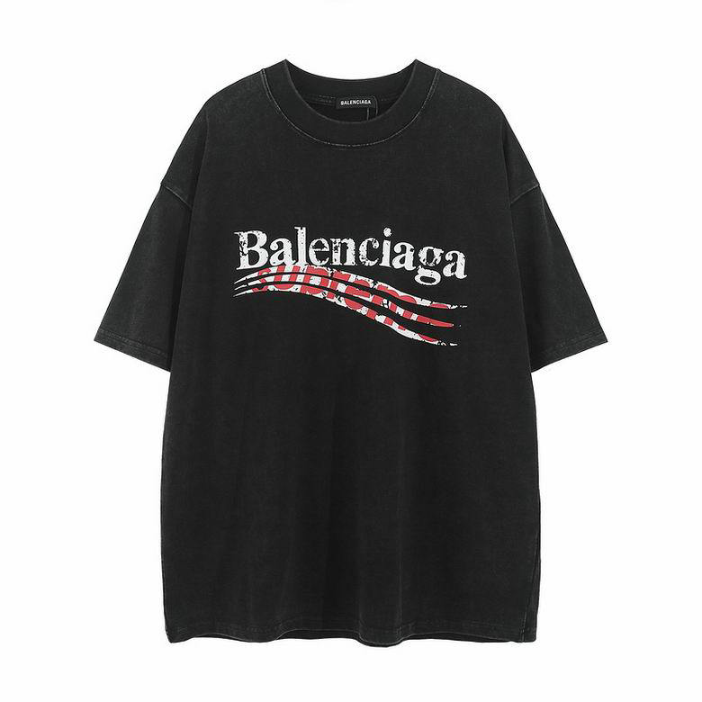 Wholesale Cheap Balenciaga Women's Short Sleeve T shirts for Sale