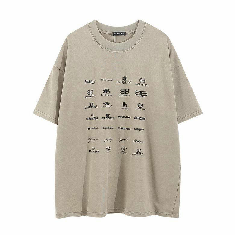 Wholesale Cheap Balenciaga Women's Short Sleeve T shirts for Sale