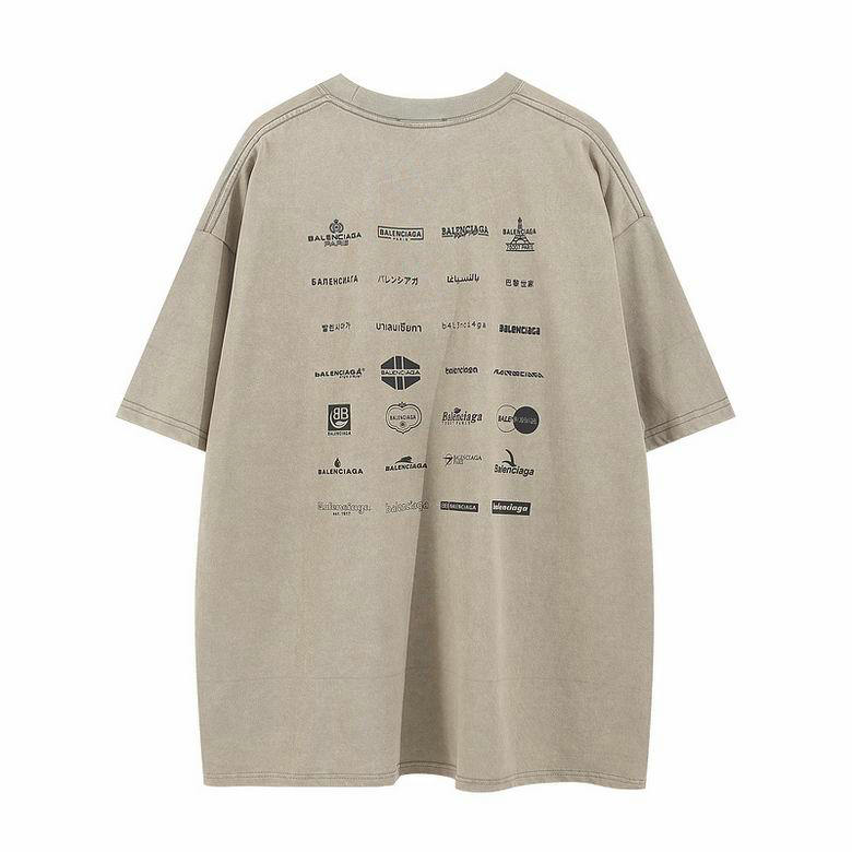 Wholesale Cheap Balenciaga Women's Short Sleeve T shirts for Sale