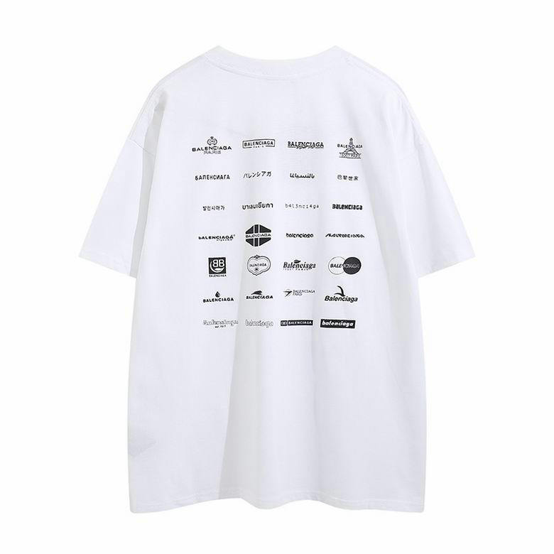 Wholesale Cheap Balenciaga Women's Short Sleeve T shirts for Sale