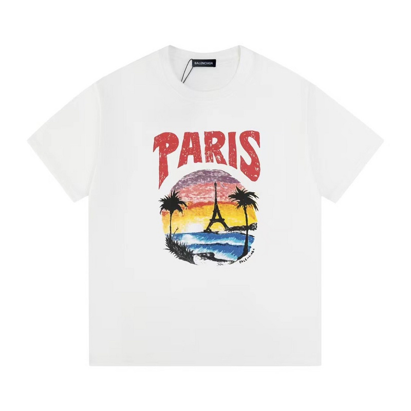 Wholesale Cheap B alenciaga Short Sleeve Women T shirts for Sale