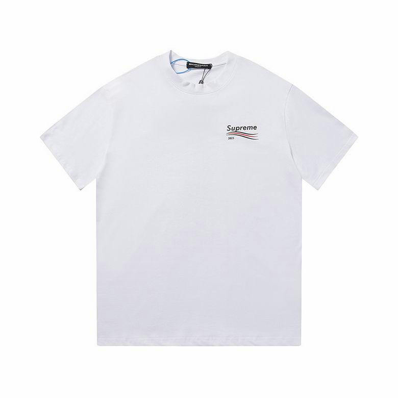 Wholesale Cheap B alenciaga Short Sleeve T-Shirts for Sale