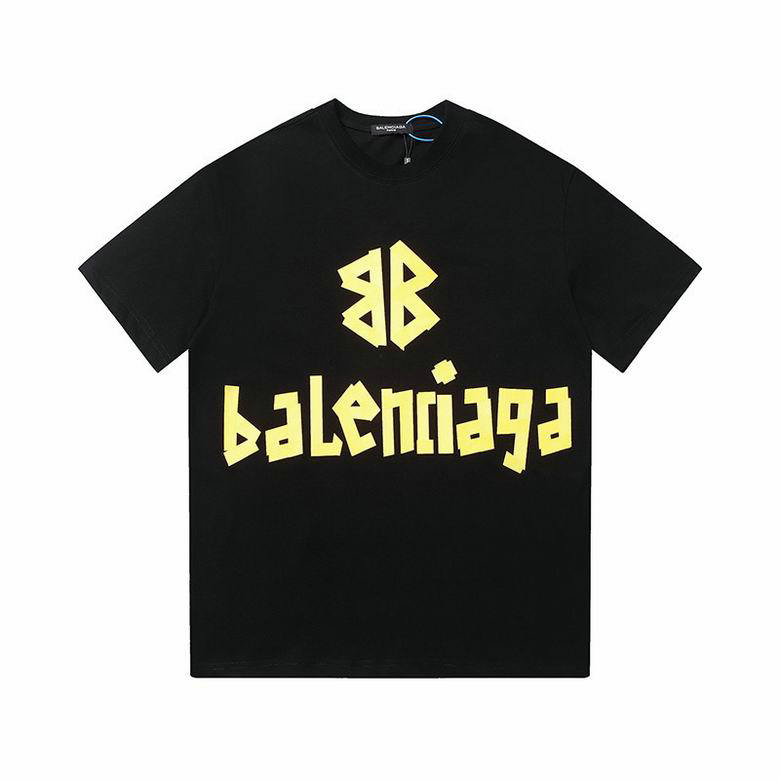 Wholesale Cheap B alenciaga Short Sleeve T-Shirts for Sale