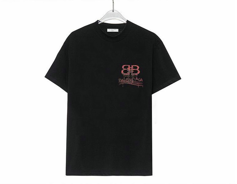 Wholesale Cheap B alenciaga Short Sleeve T shirts for Sale