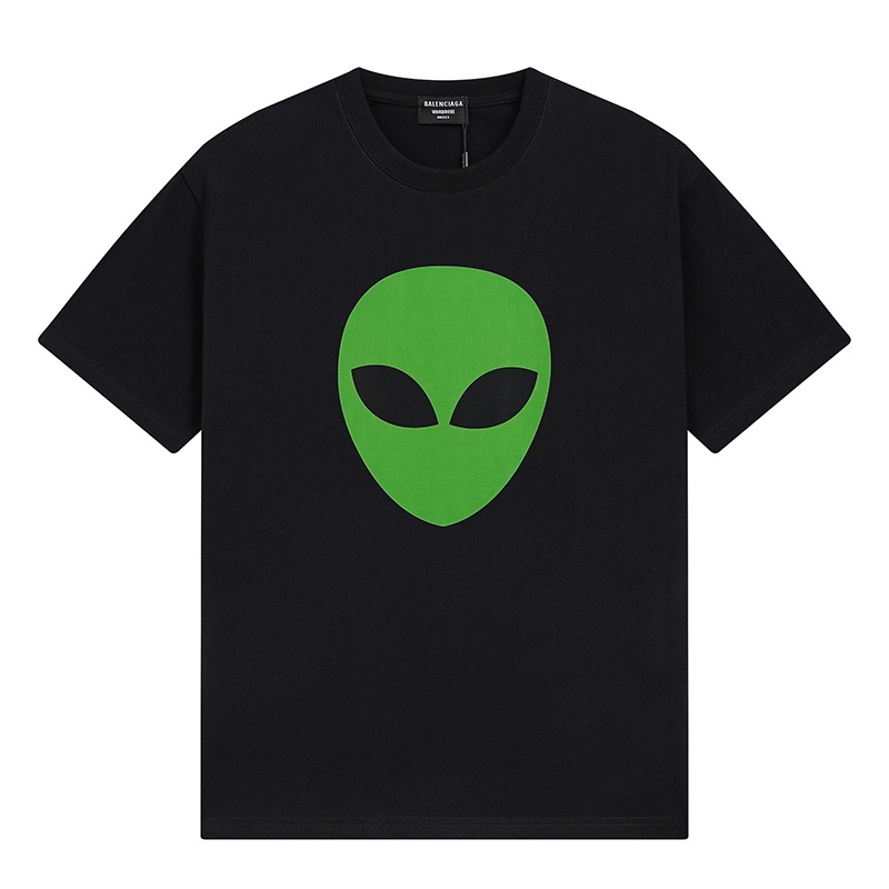 Wholesale High-quality Cheap B.alenciaga Short Sleeve Crew Neck T-Shirts for sale